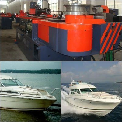 Máquina curvadora de tubo/tubo grande modelo grande (GM-SB-120NCBA)