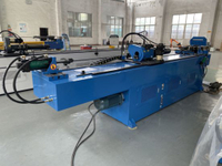 Máquina dobradeira de tubo de cabeça única com controle numérico série GM-Sb-76CNC fabricada na China
