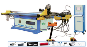 Dobradeira CNC para formação de tubos de aço carbono