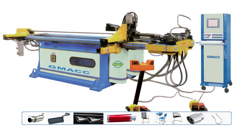 Máquina de dobra elétrica CNC para tubos de aço inoxidável com certificado CE