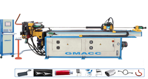 Máquina curvadora de tubos CNC elétrica totalmente automática para barra sólida